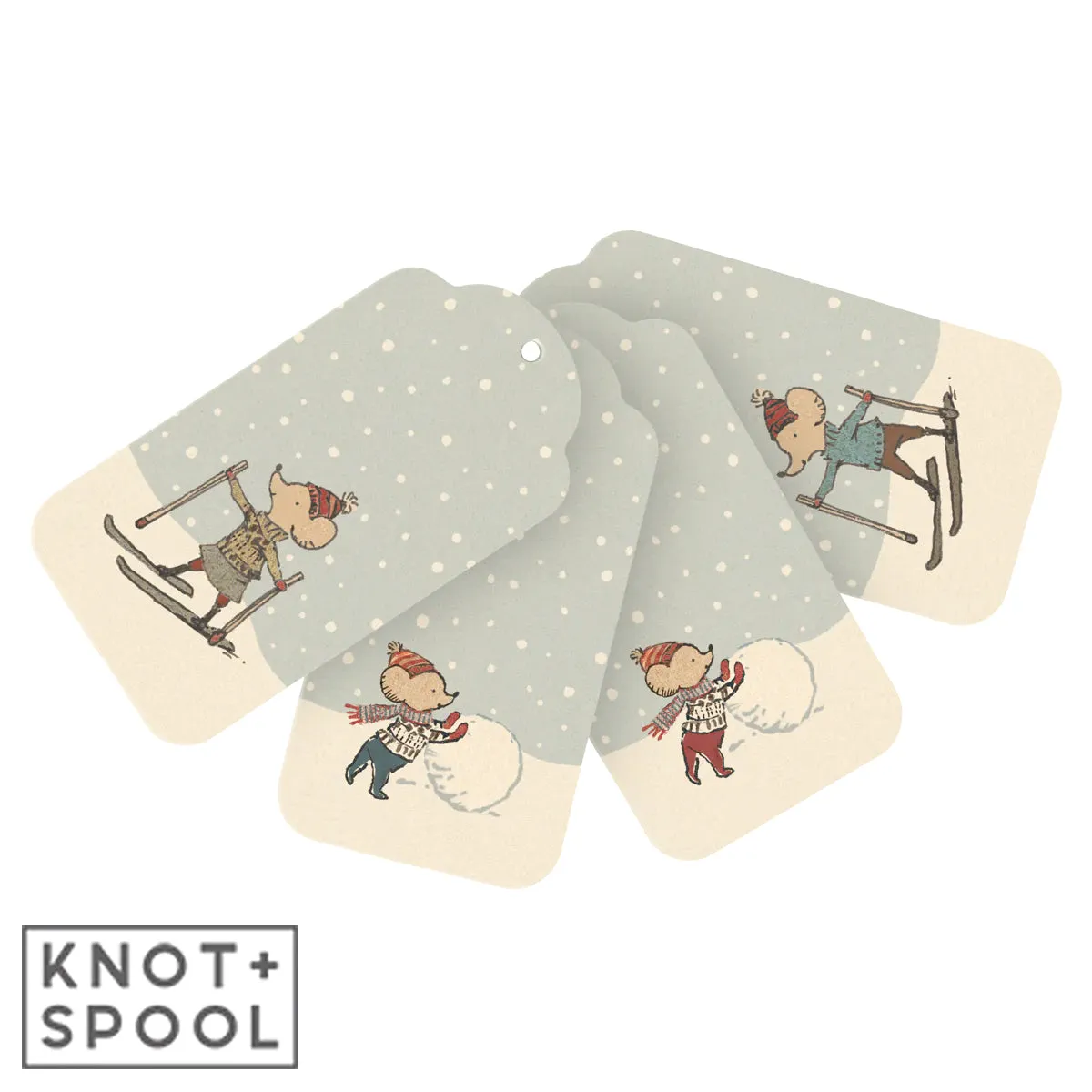 2024 Maileg Off-White Christmas Gift Tags