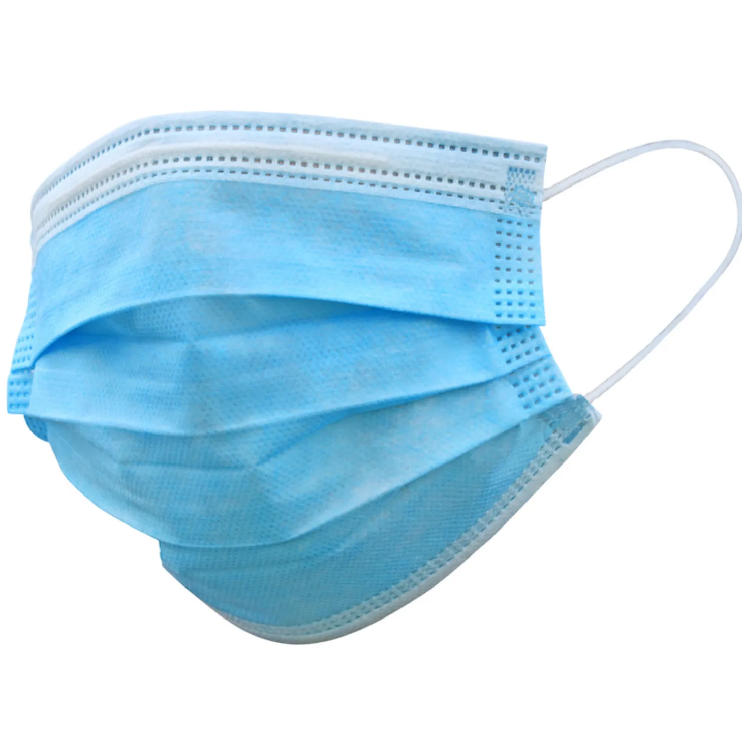 3 layer 10 pack blue masks disposable