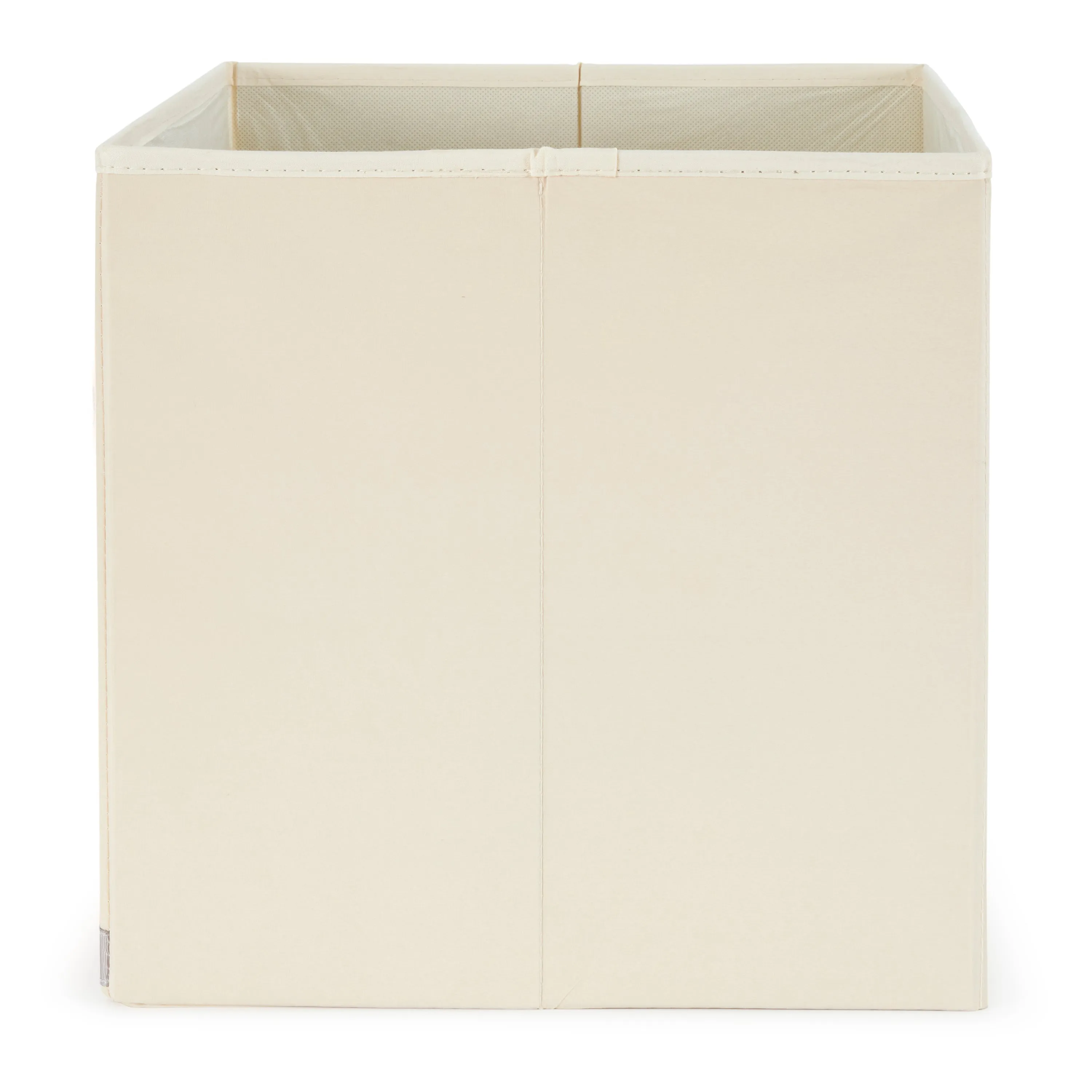 3 Sprouts Kid's Fabric Storage Cube Box Soft Toy Bin, Friendly Tiger (Open Box)
