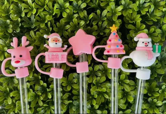 Accessories/Gifts - Christmas Straw Toppers