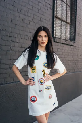 All Patched Up T-Shirt Dress