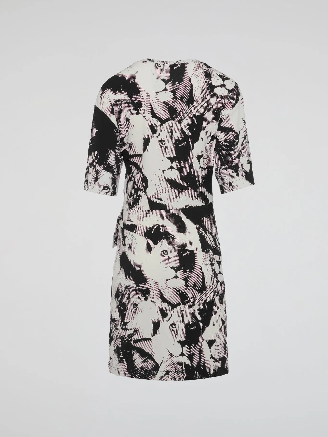 Animal Print T-Shirt Dress