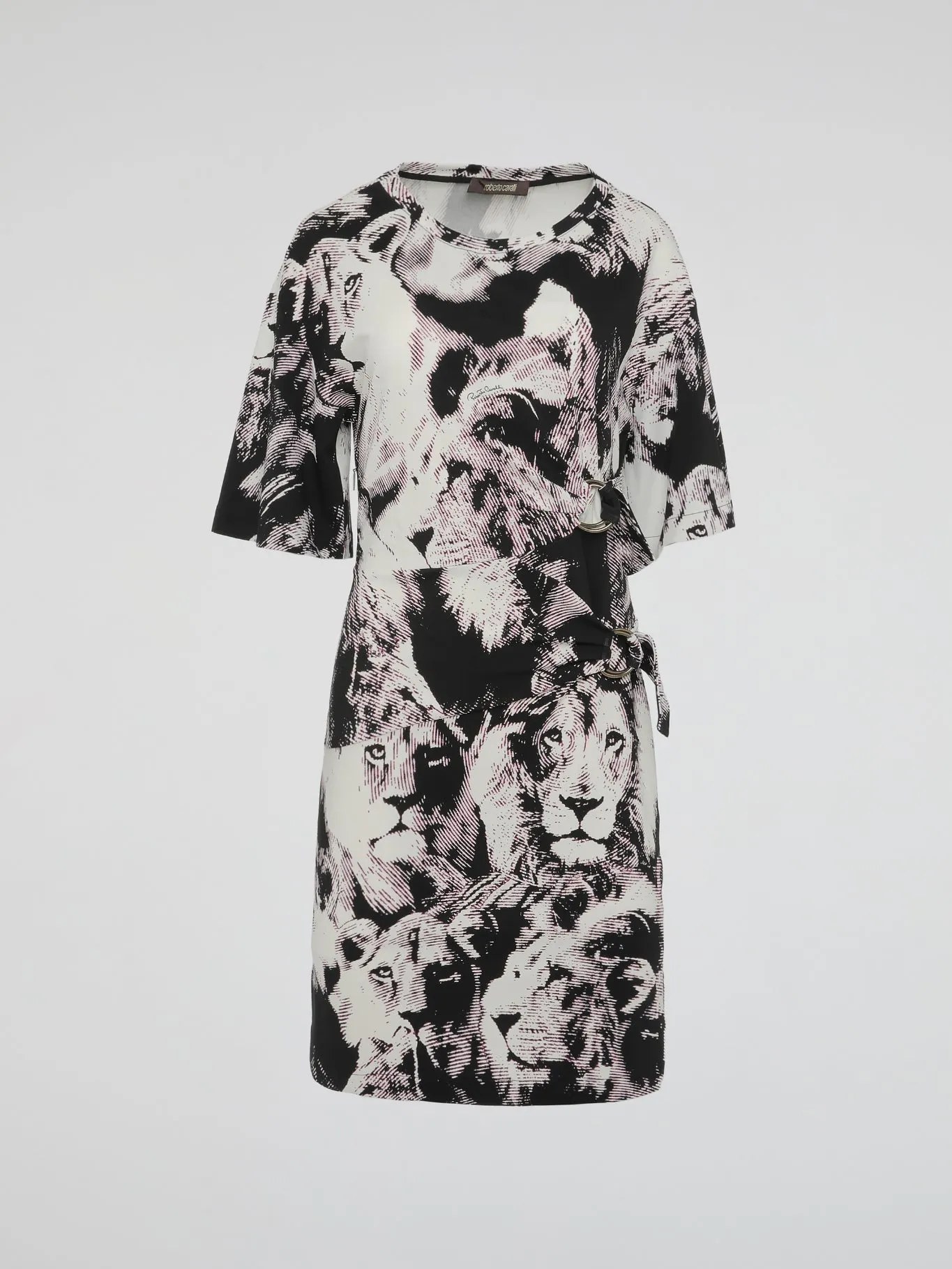 Animal Print T-Shirt Dress