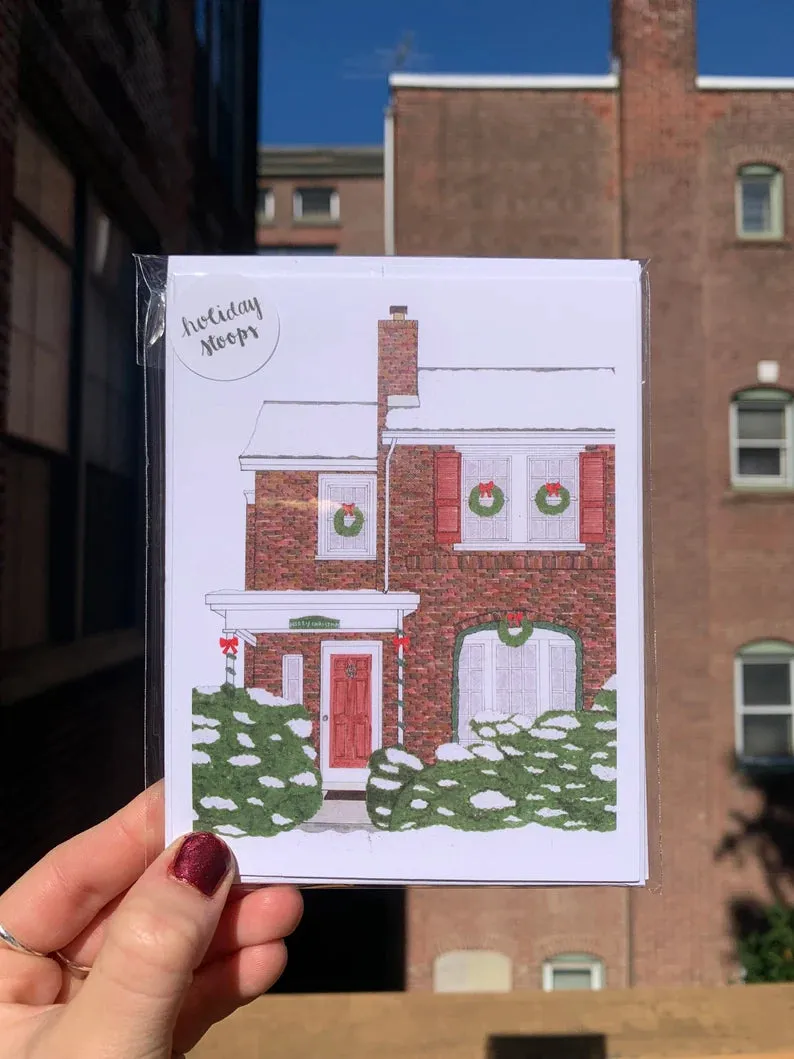 Art by Alicia Holiday Stoops Card Pack