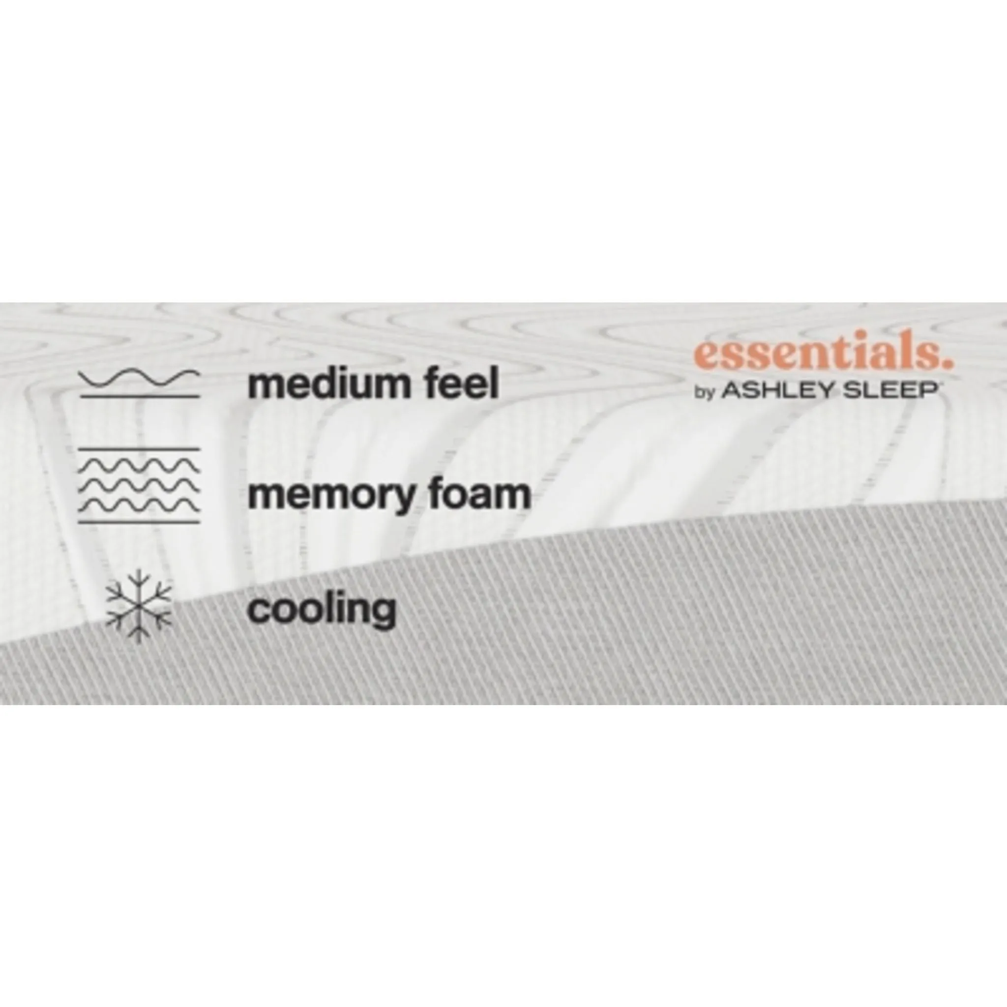 Ashley Sleep Essentials 12 Inch Memory Foam