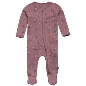 Baby Girls Grape Vines Waffle Sleep 'N Play