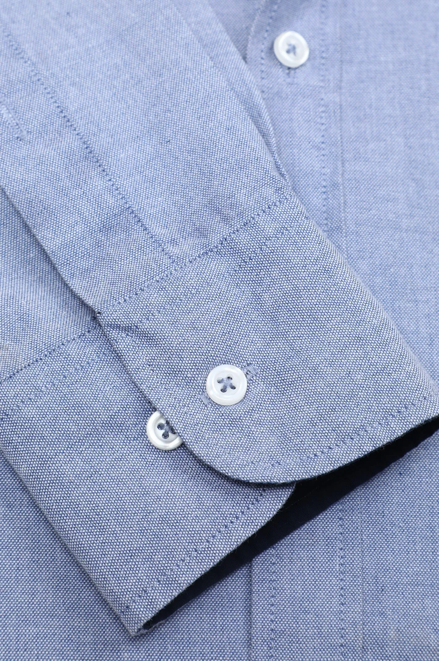 Blue Self Casual Shirt