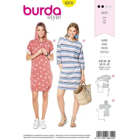 Burda Style Pattern B6310 Misses' shirt dress