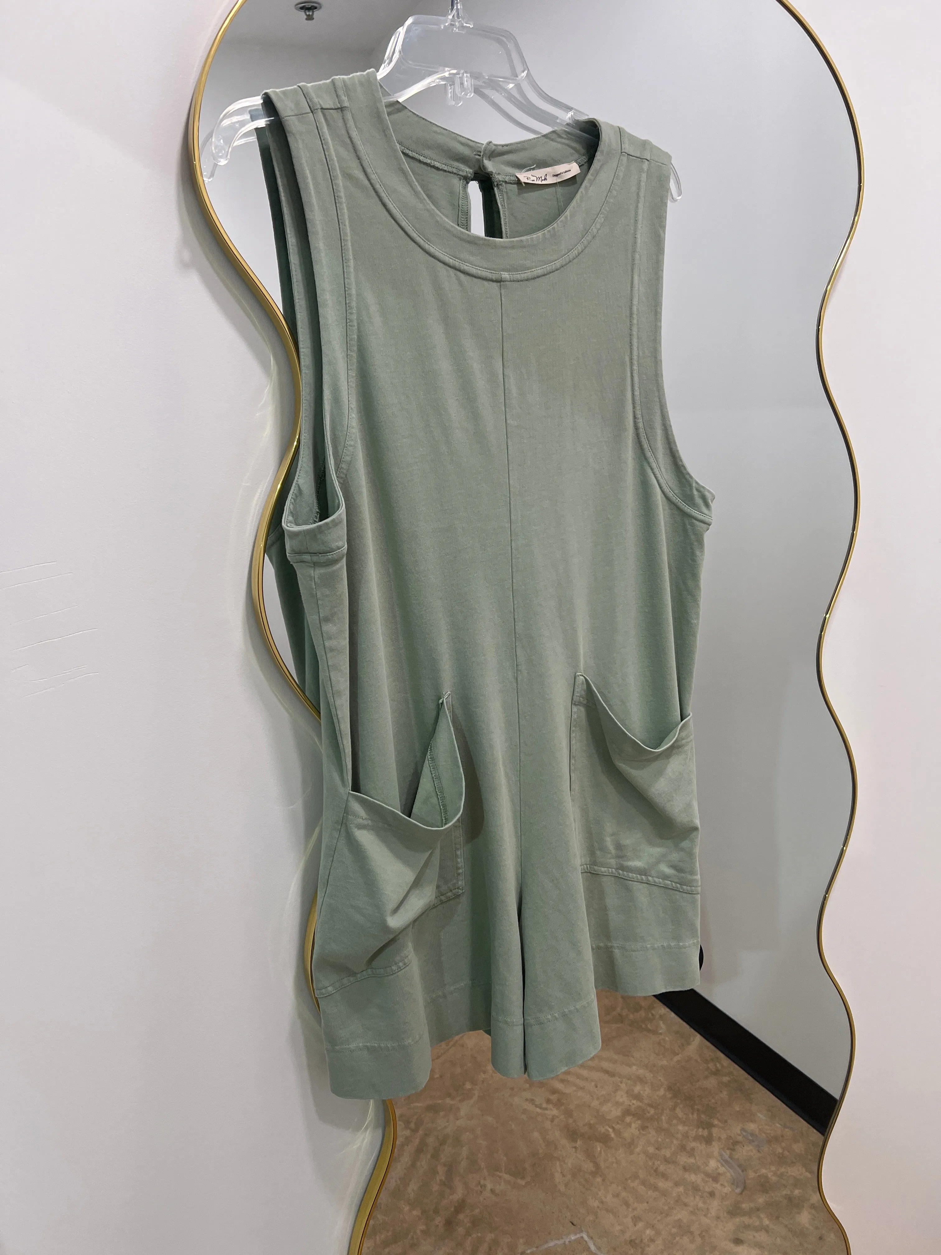 Burnout Tank Romper