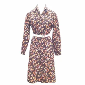 Calico Shirt Dress