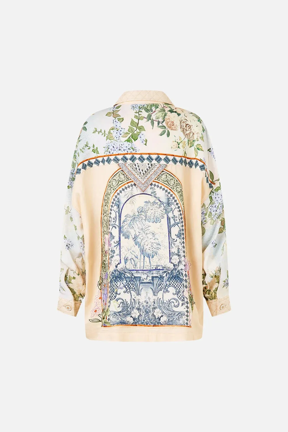 CAMILLA | JARDIM PARTY OVERSIZED SHACKET
