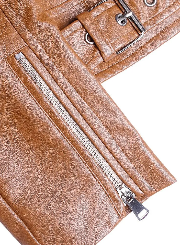 Caramel Leather Jacket