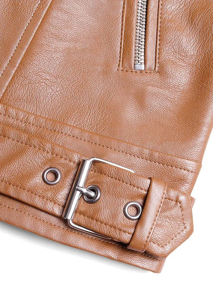 Caramel Leather Jacket
