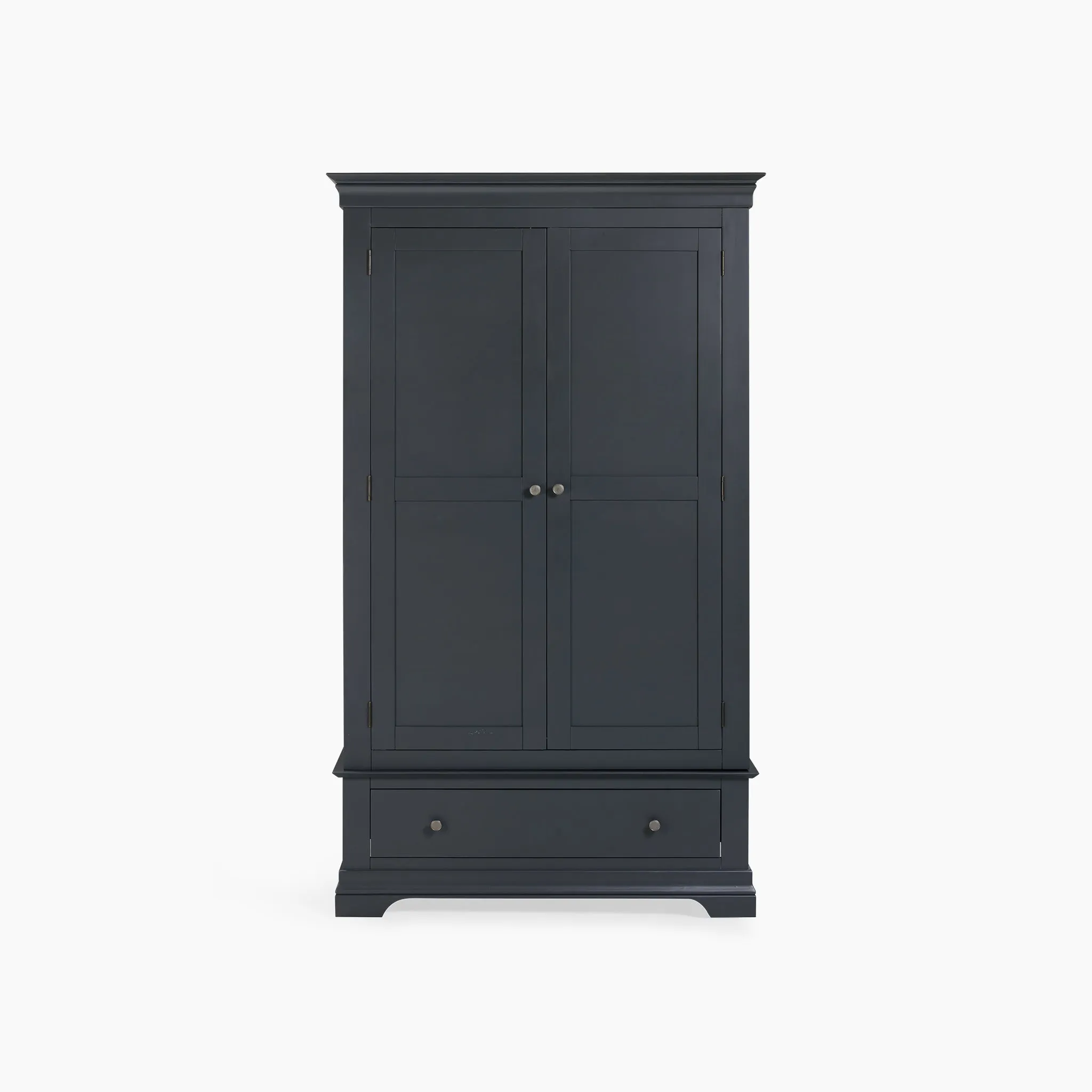 Chalbury Double Wardrobe in Dusky Black