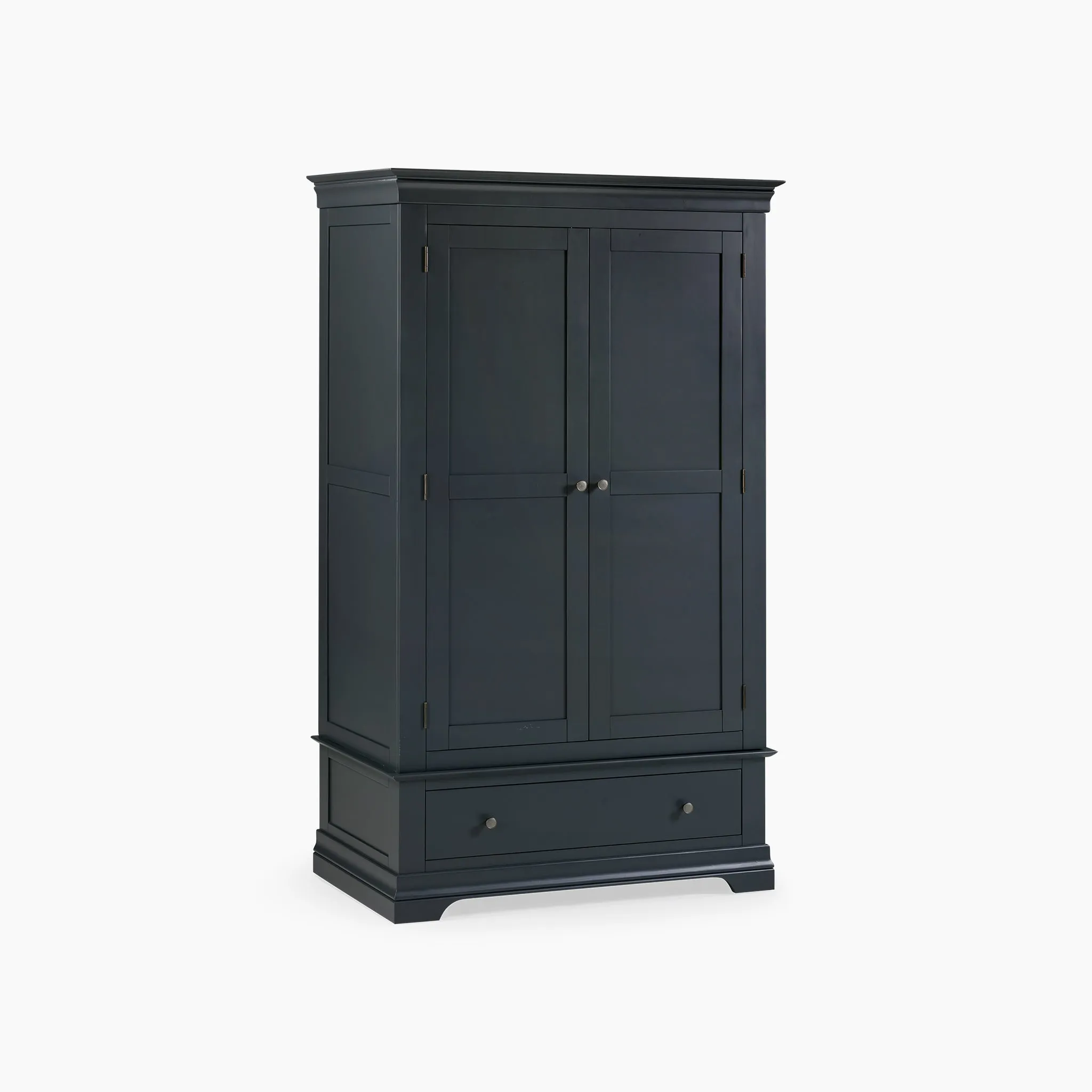 Chalbury Double Wardrobe in Dusky Black
