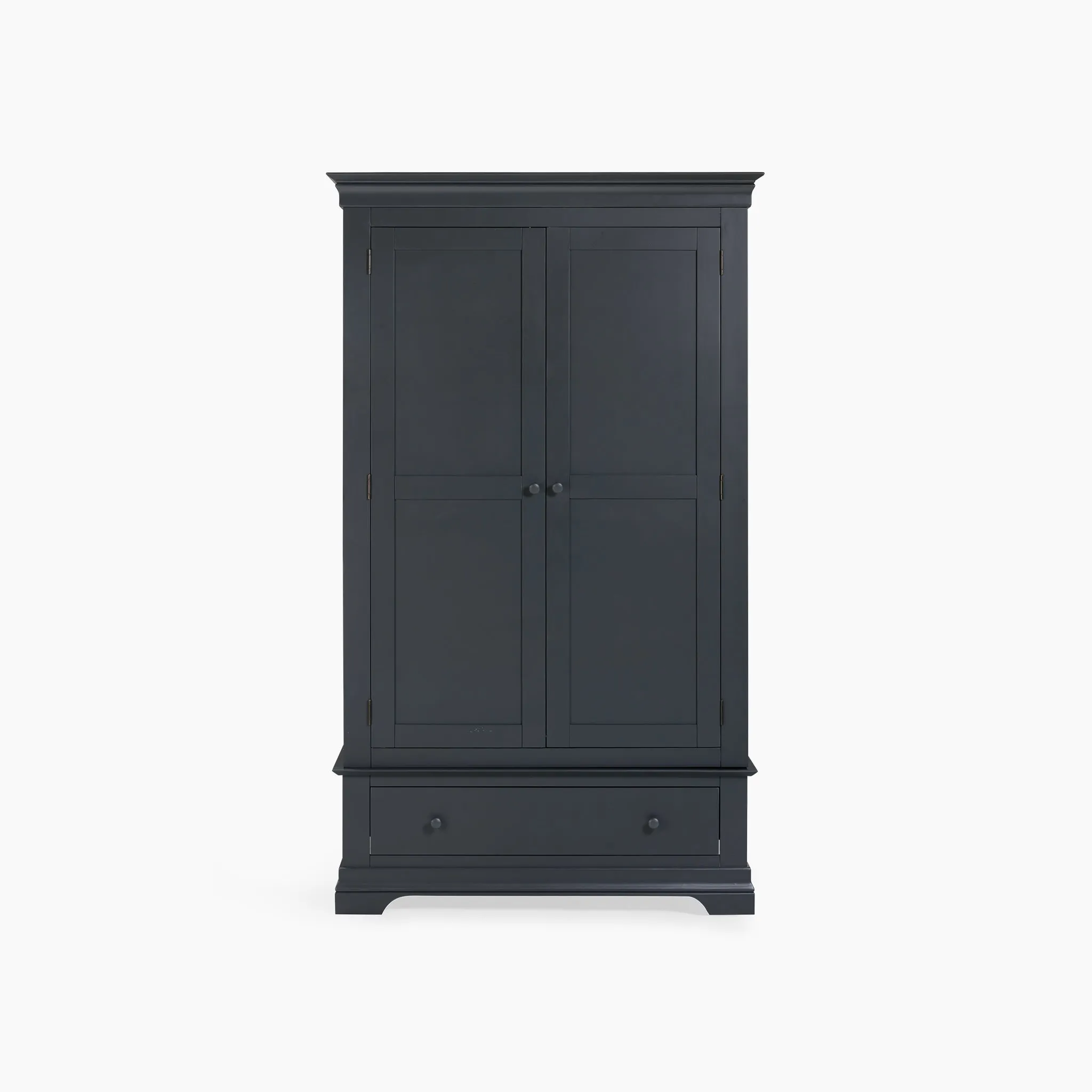 Chalbury Double Wardrobe in Dusky Black
