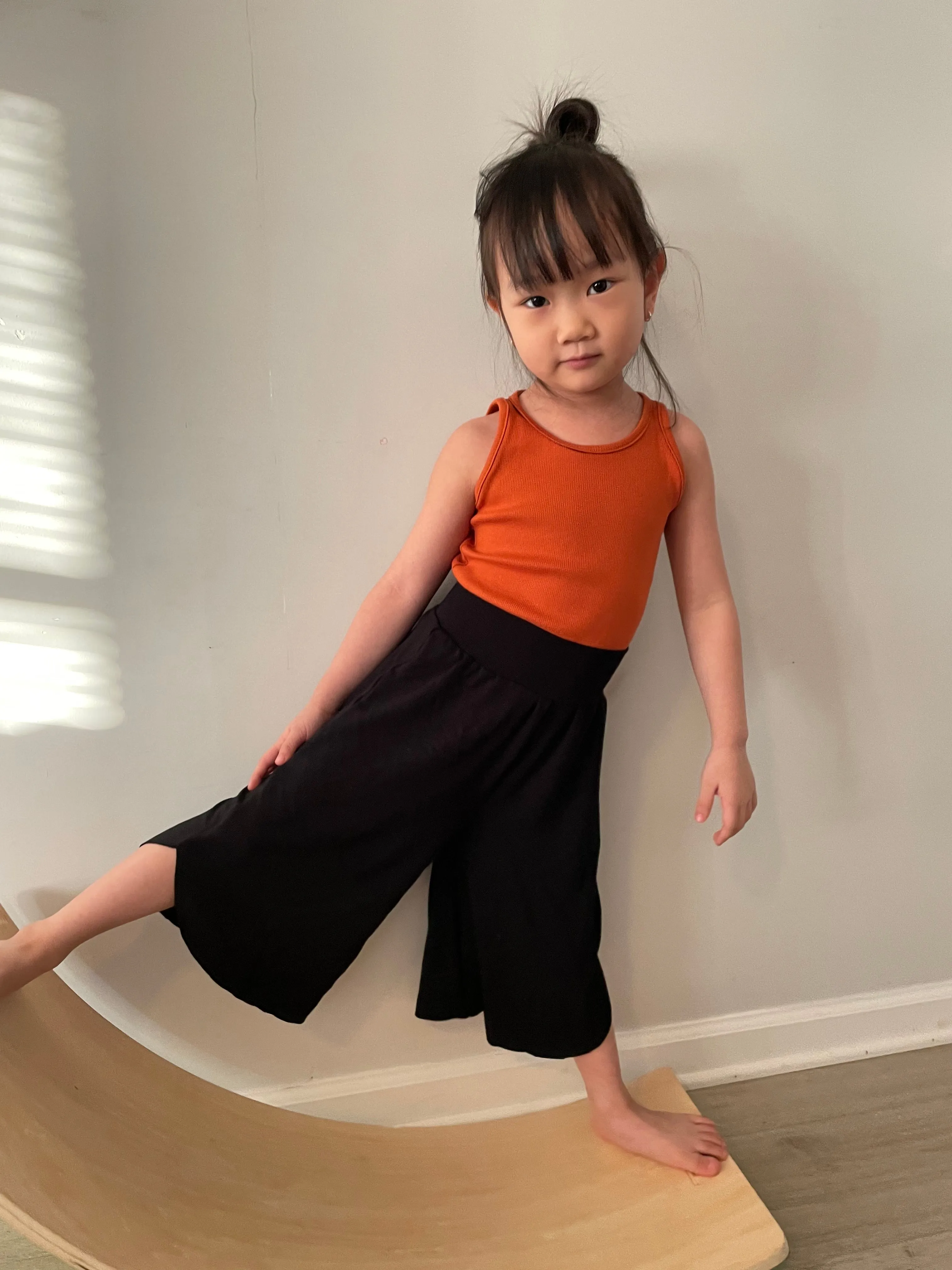 Children and Youth Poppy Wide Leg Pants Sewing Pattern