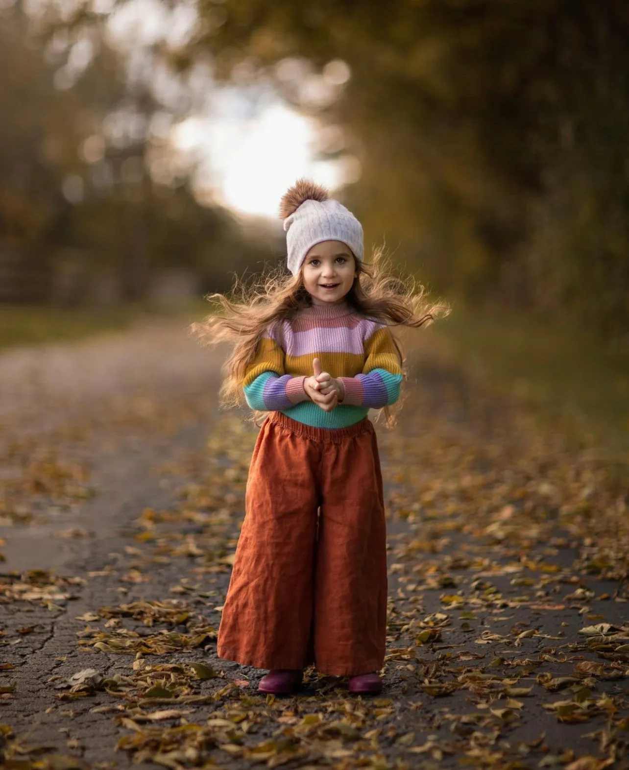 Children and Youth Poppy Wide Leg Pants Sewing Pattern