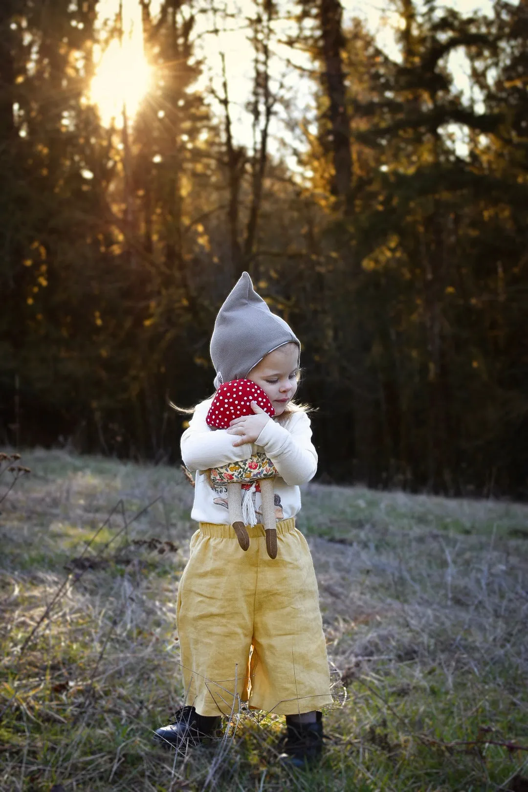 Children and Youth Poppy Wide Leg Pants Sewing Pattern