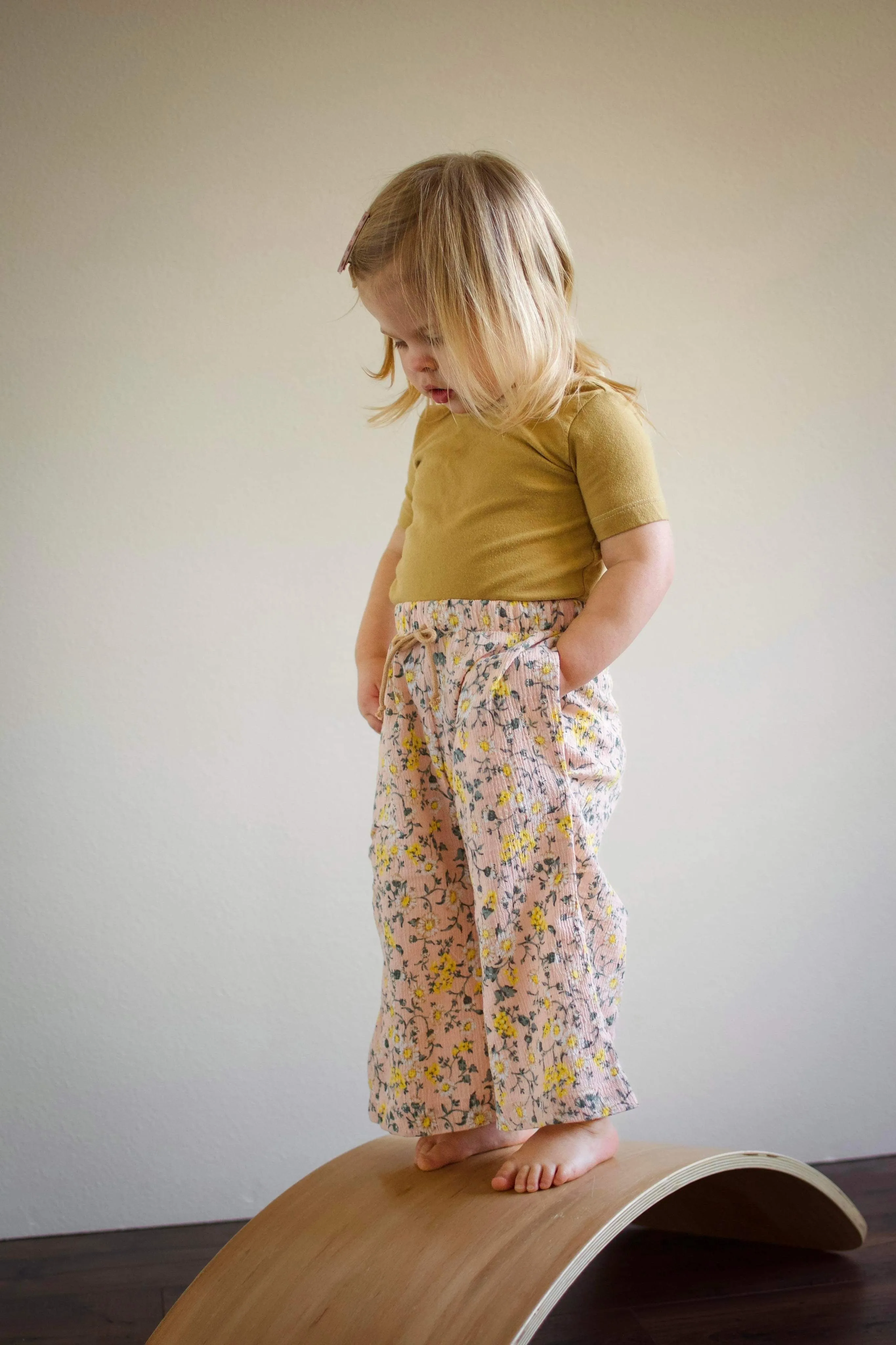 Children and Youth Poppy Wide Leg Pants Sewing Pattern