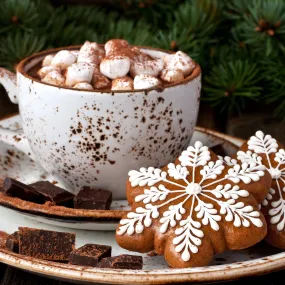 Christmas Cocoa Time - 200 Piece Christmas Wooden Jigsaw Puzzle