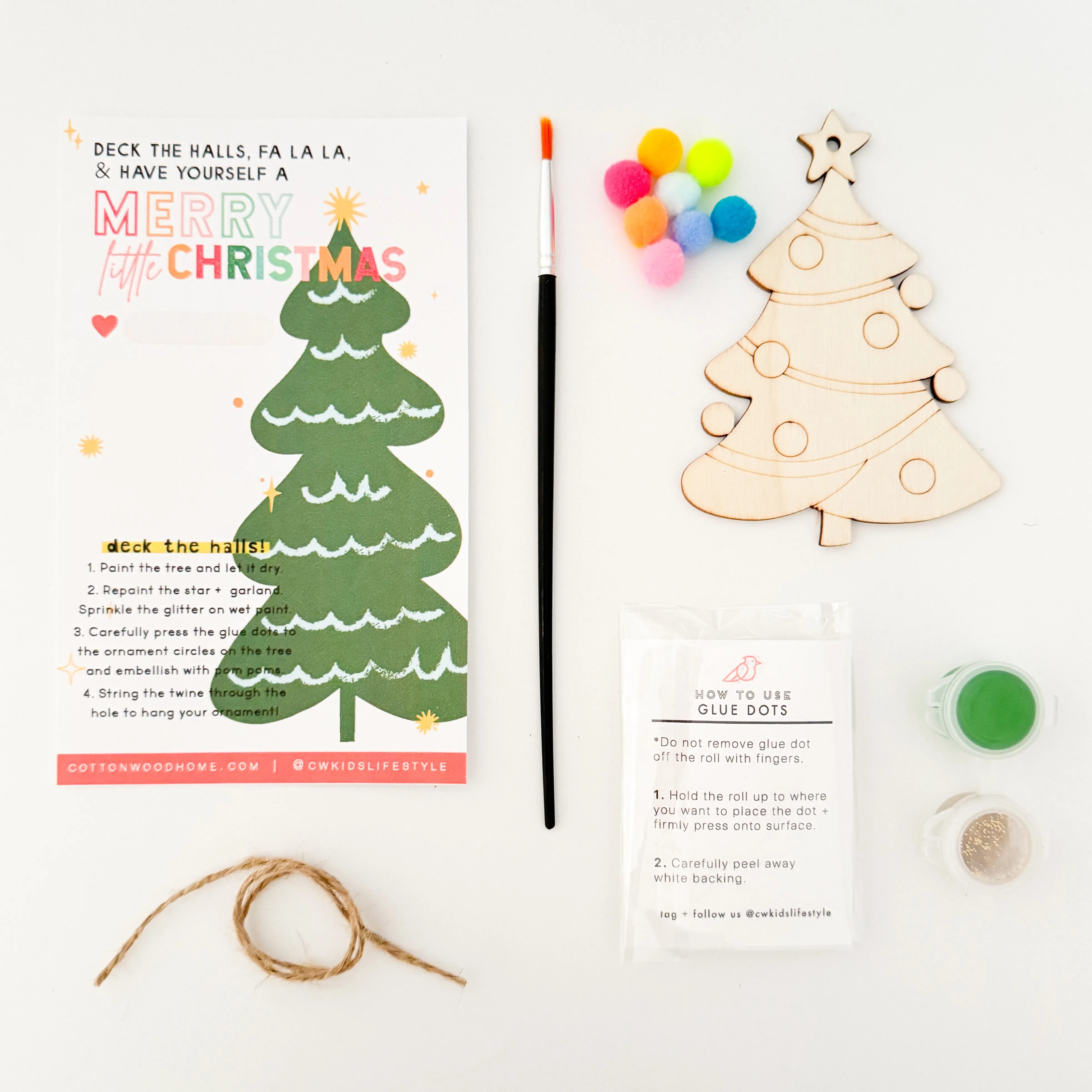Christmas Tree Ornament Craft