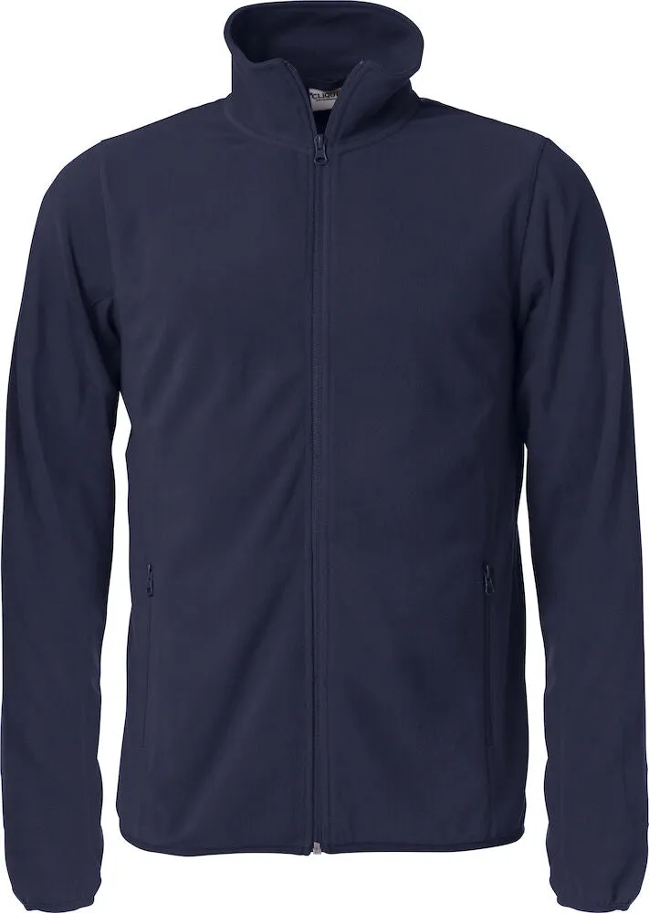 Clique Basic Micro Fleece Jacket | Men's Lightweight Zipped Fleece | 4 Colours | XS-4XL