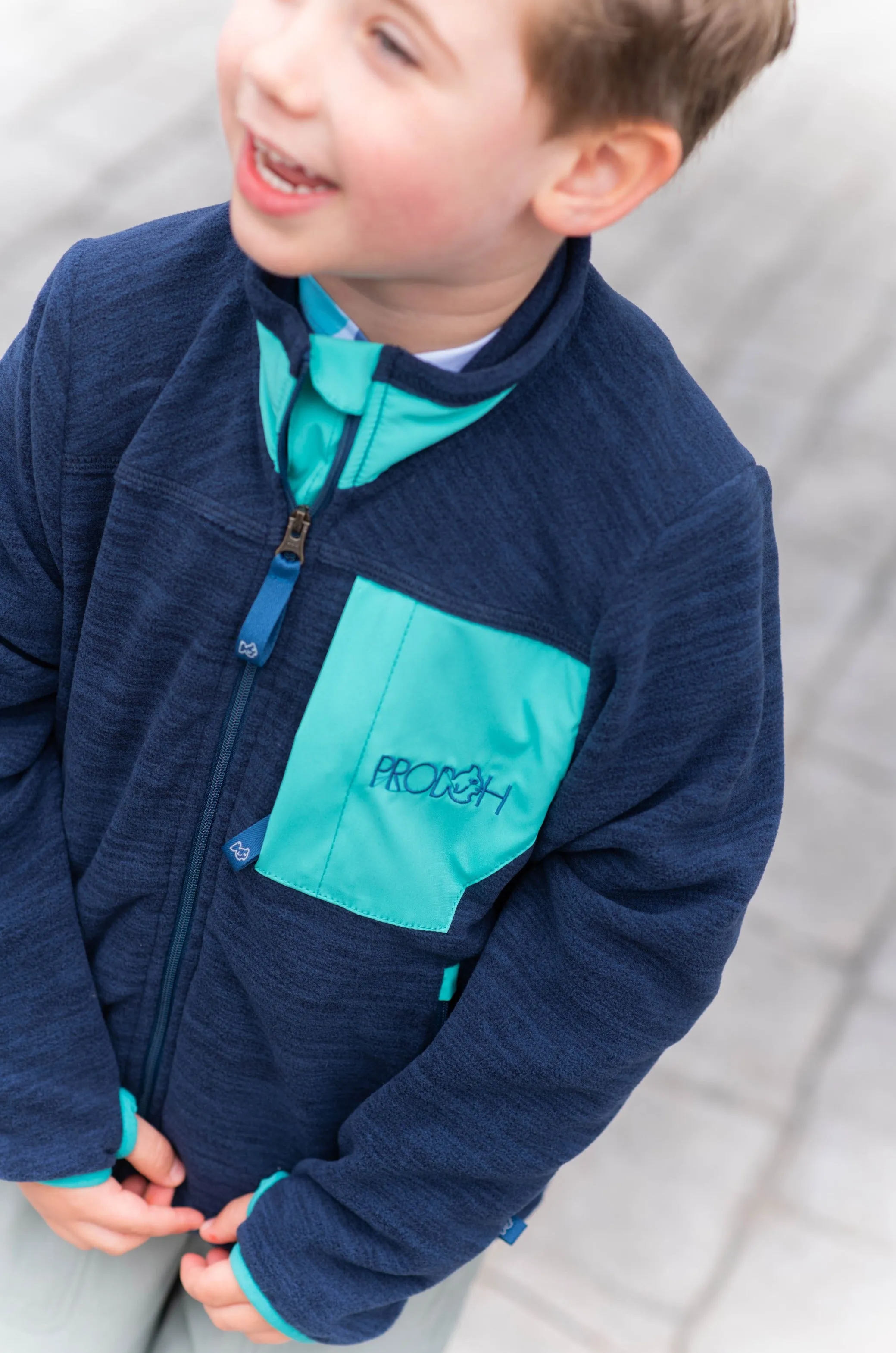 Colorblock Fleece Jacket