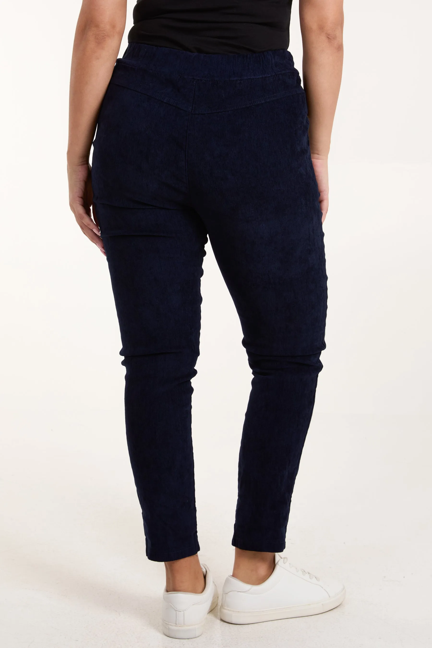 Corduroy Magic Drawstring Trousers