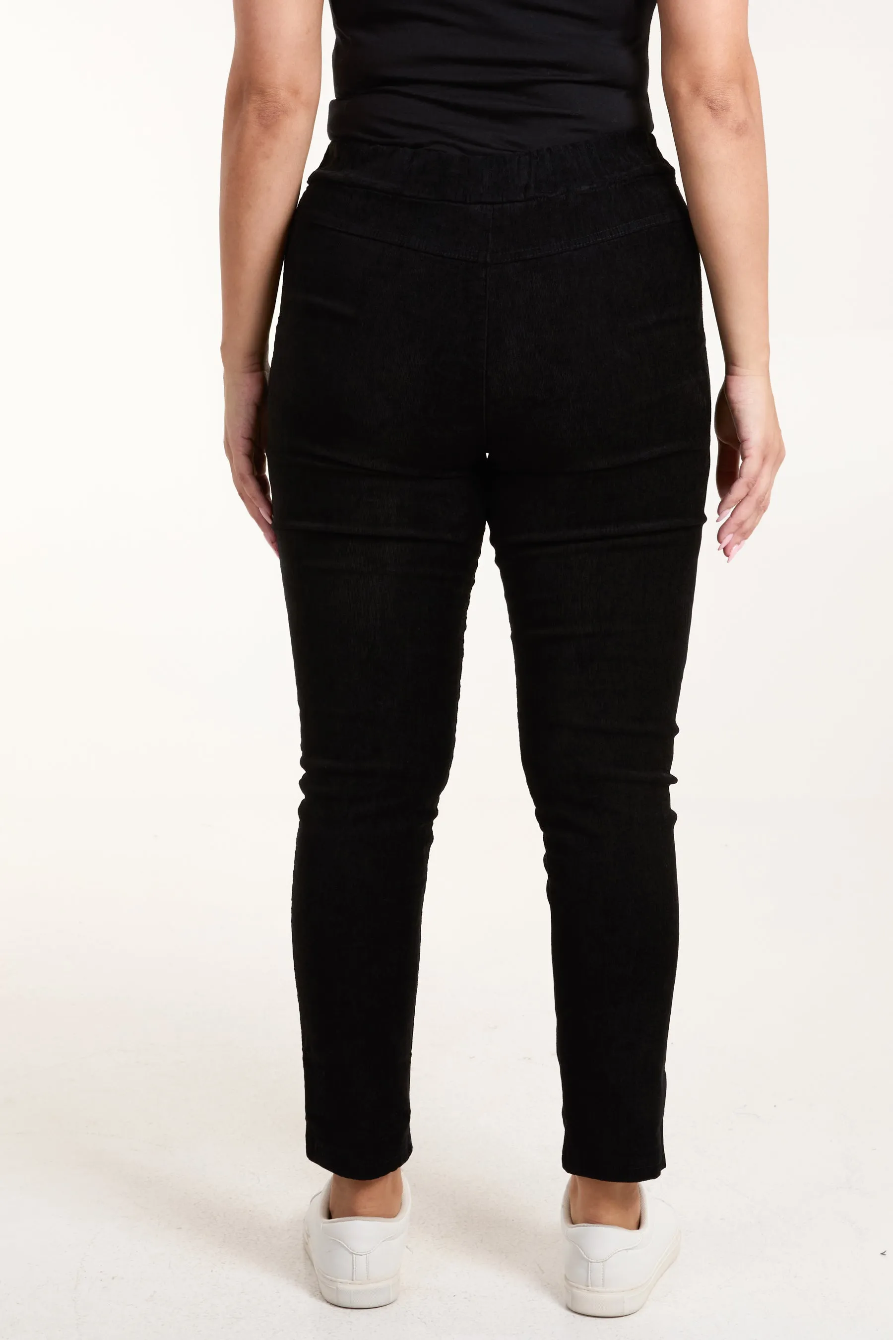 Corduroy Magic Drawstring Trousers
