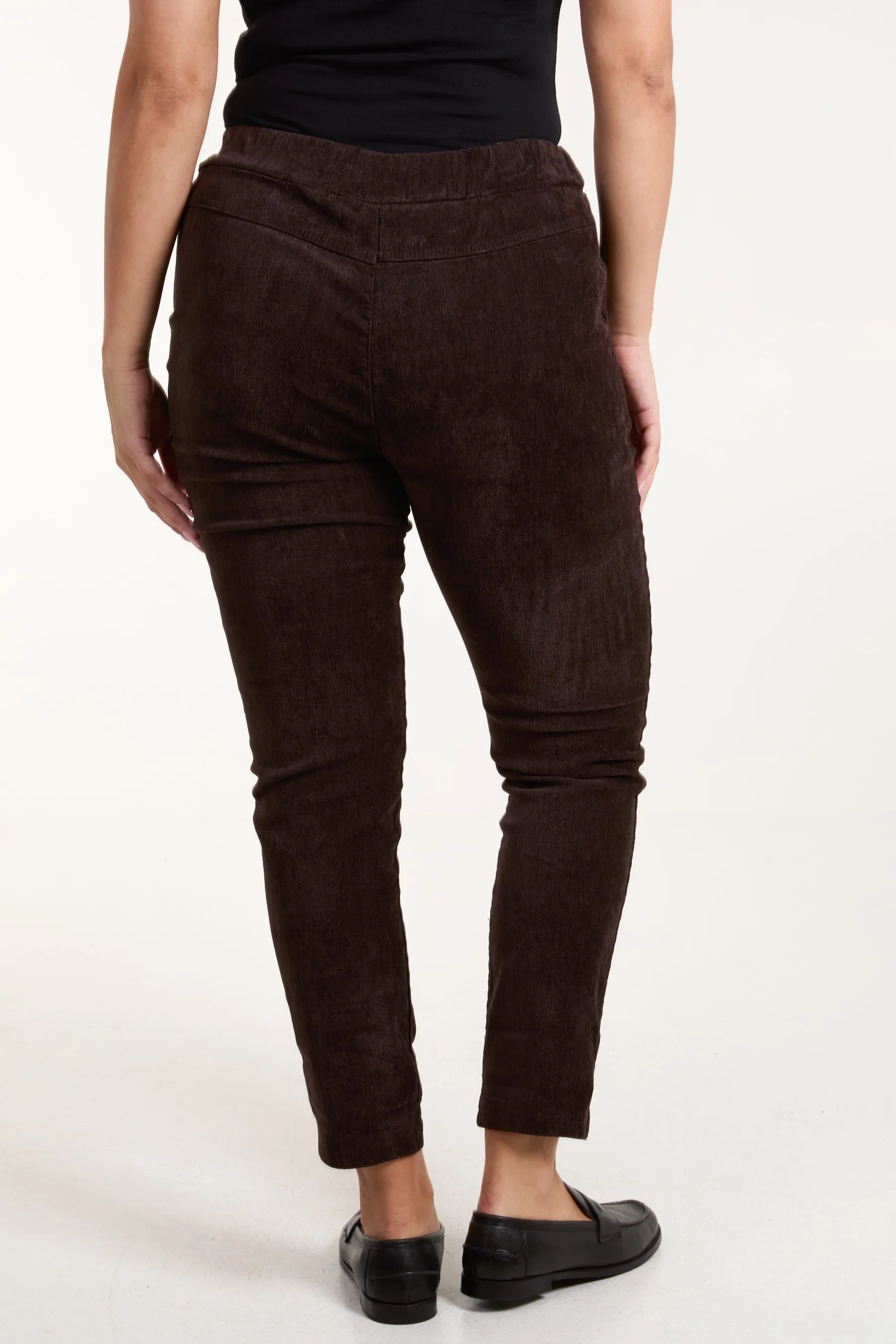 Corduroy Magic Drawstring Trousers