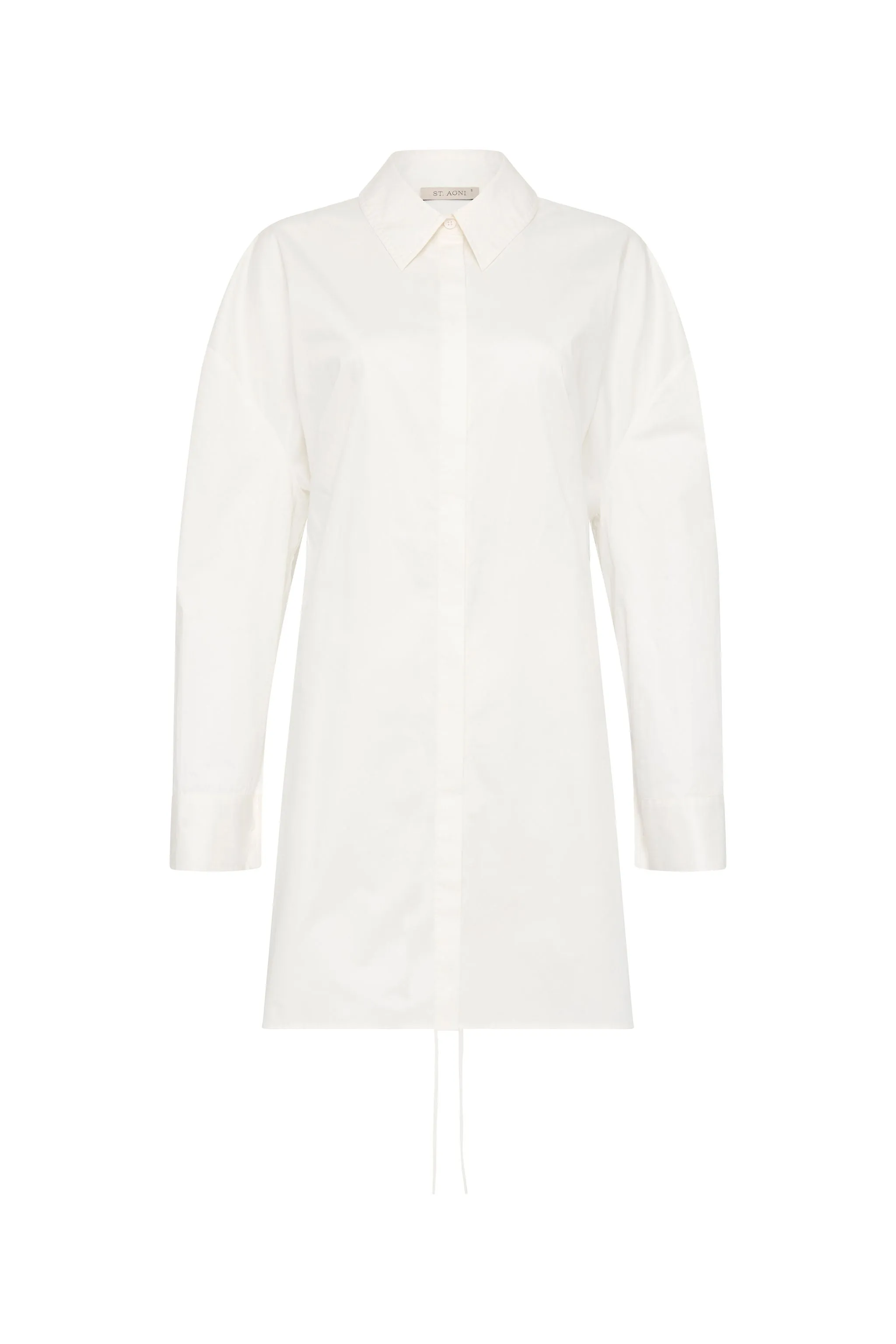 Cotton Oversized Shirt Dress