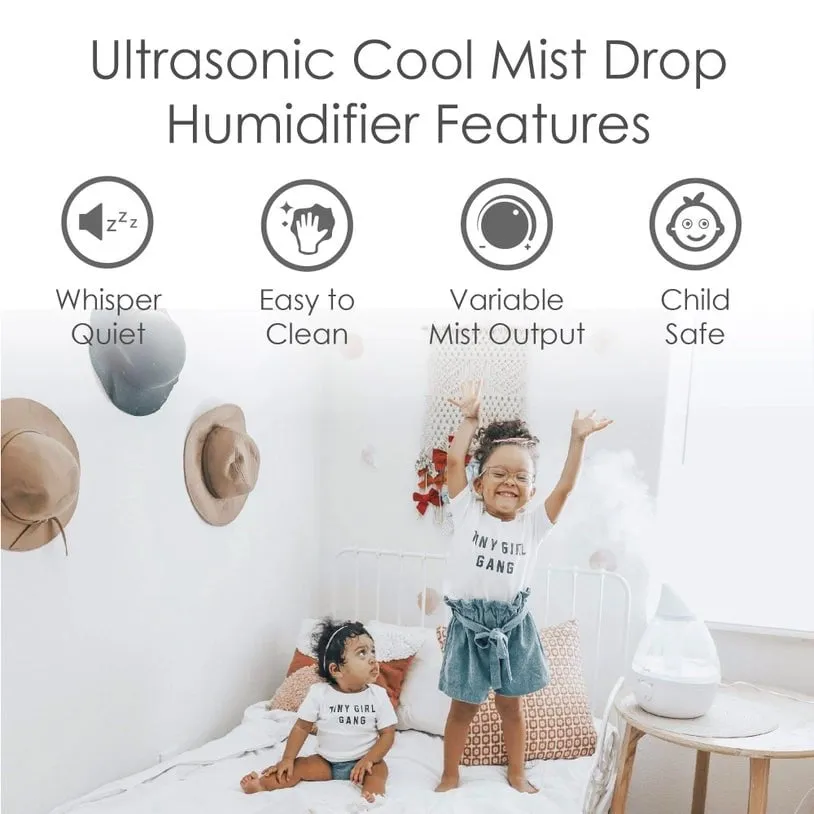 Crane Baby - Droplet Ultrasonic Cool Mist Humidifier - 1 Gallon