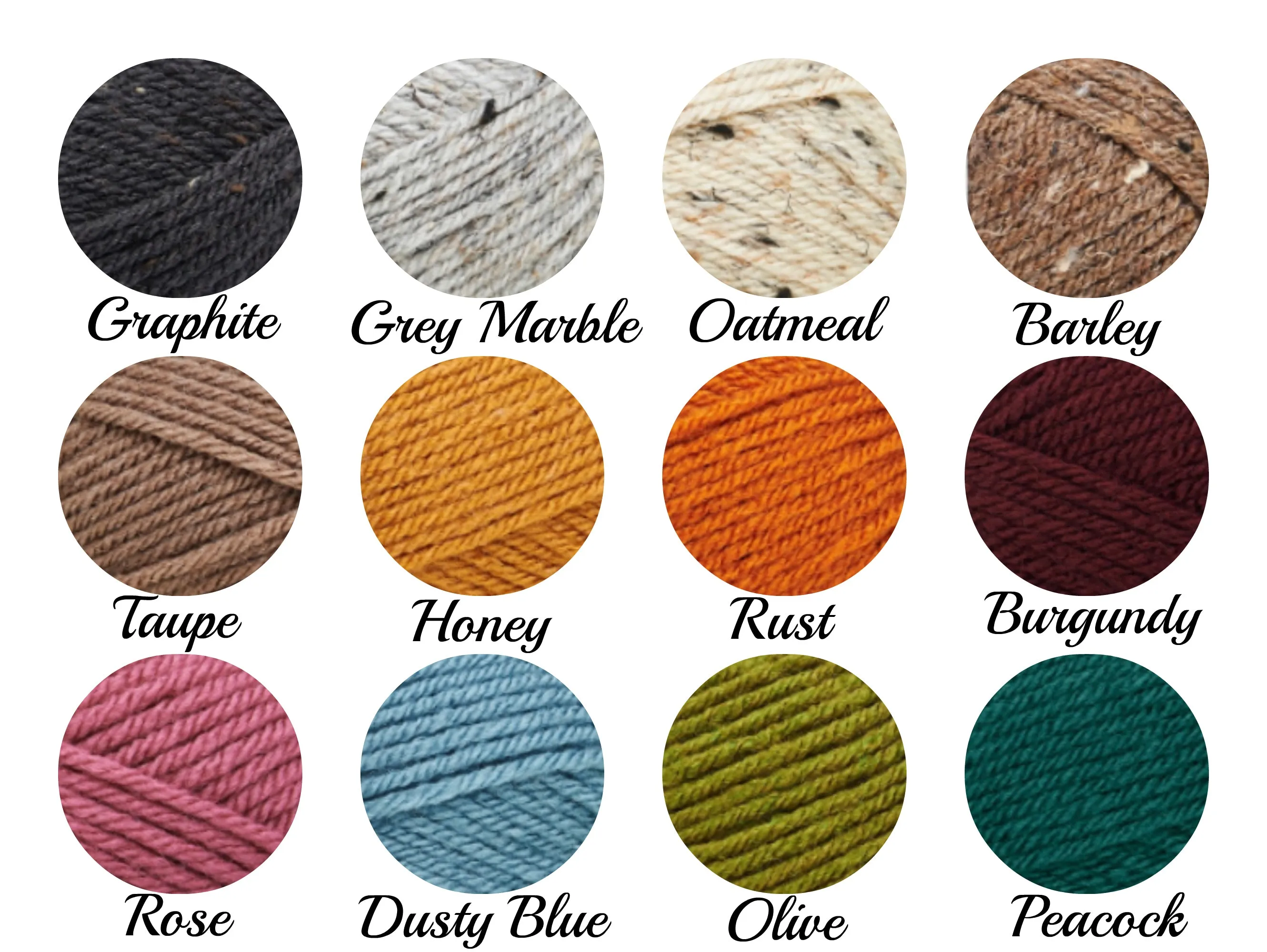 Crochet infinity scarf in graphite color, chunky cowl - 12 colors available