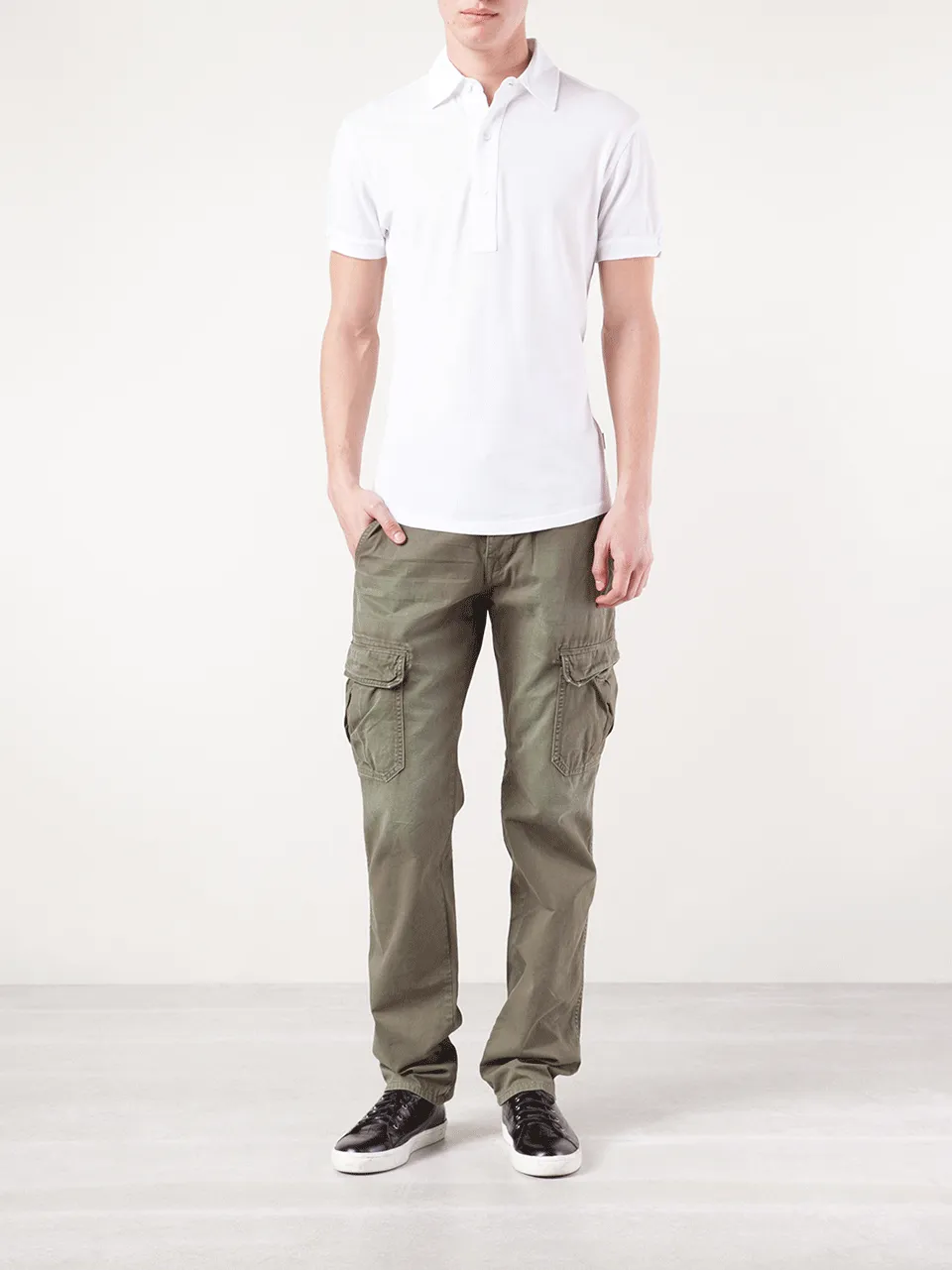 Distressed Radar Cargo Pant