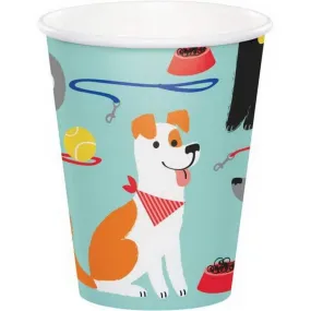 Dog Party - 9oz Paper Cups (8ct)