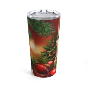 Electronic Cloud Christmas-Themed 20oz Tumbler  Perfect for Holiday Sips!