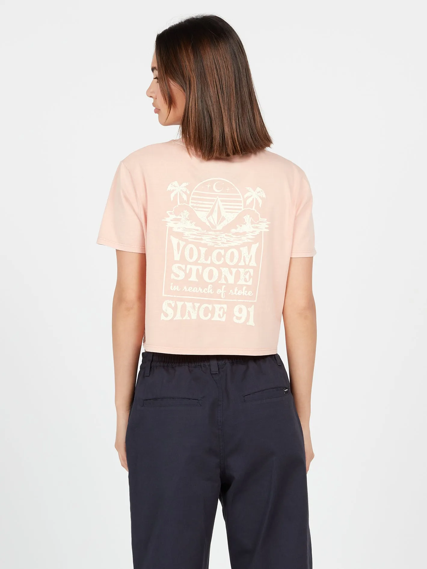 Enternet Short Sleeve Tee - Hazey Pink