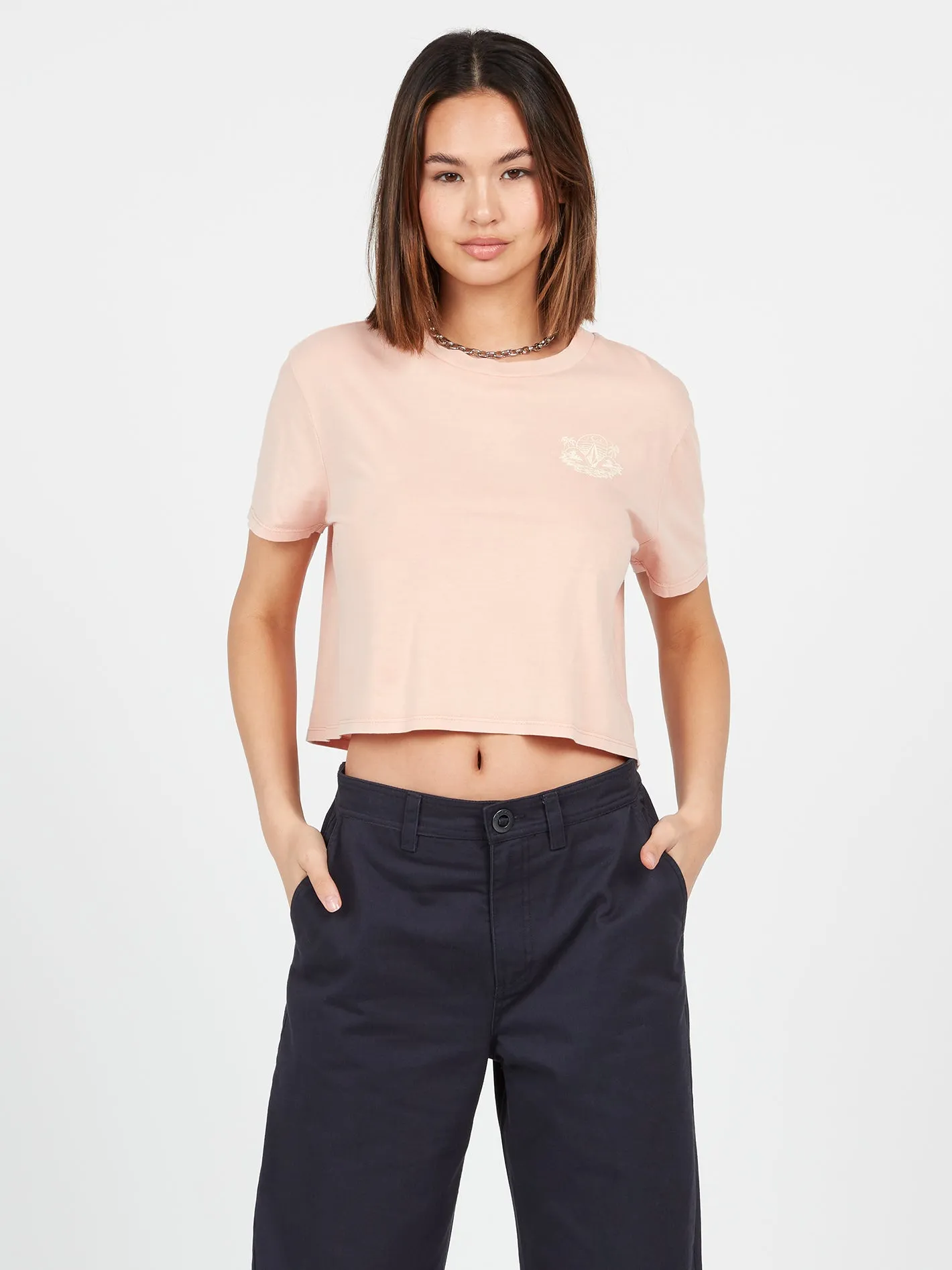 Enternet Short Sleeve Tee - Hazey Pink