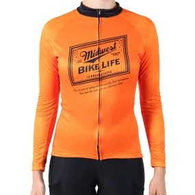 ERIKS Exclusive Midwest Bike Life Long Sleeve Womens Jersey