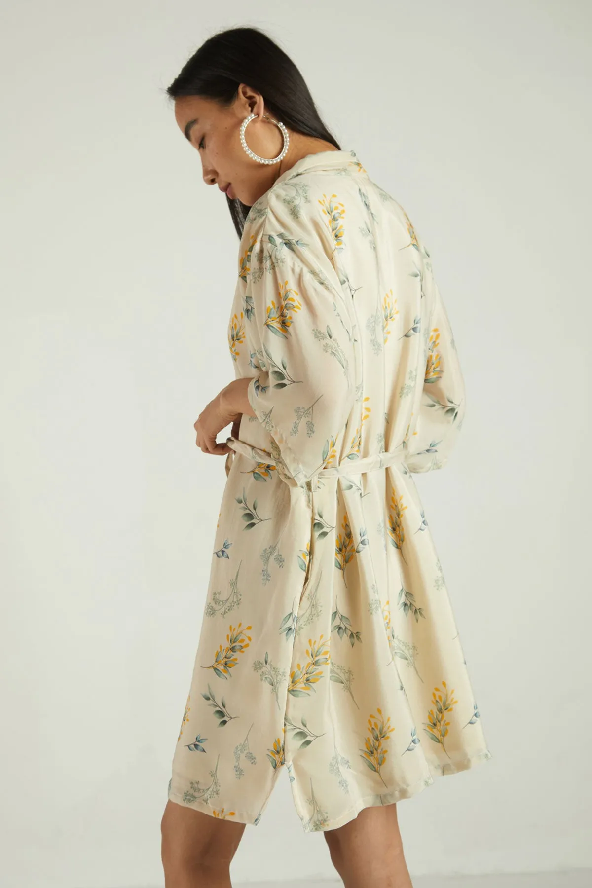 Fields of Summer Boxy Shirt Dress