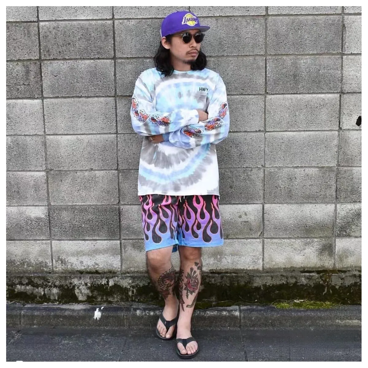 Flames Short