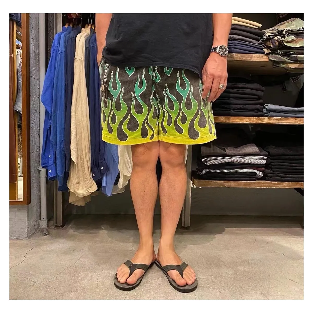 Flames Short