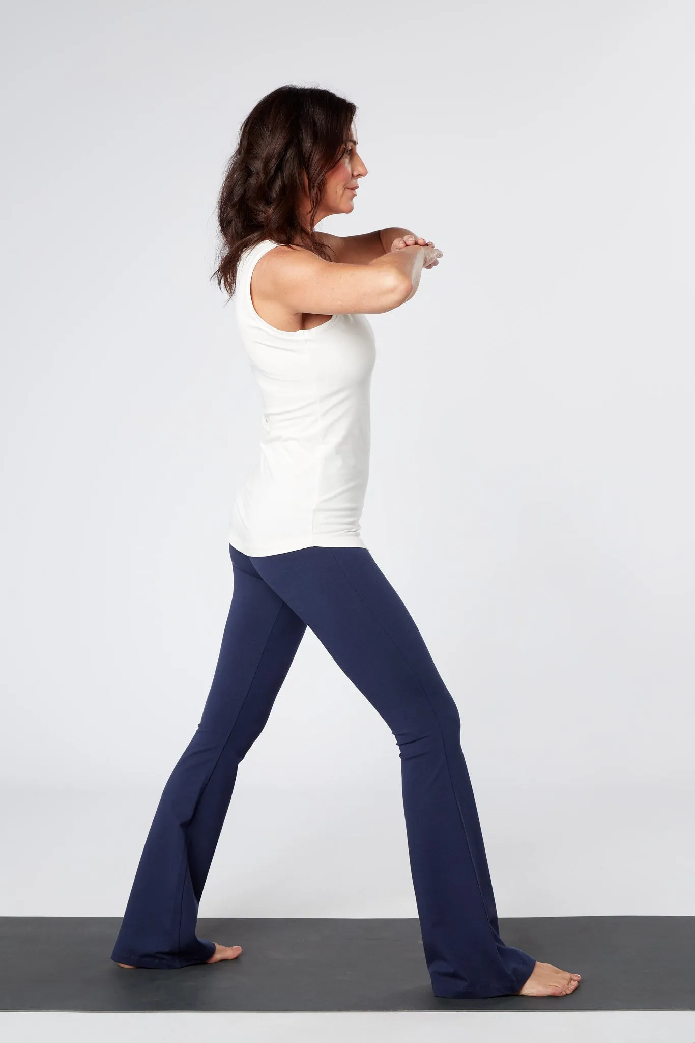 Flared Pant - Navy