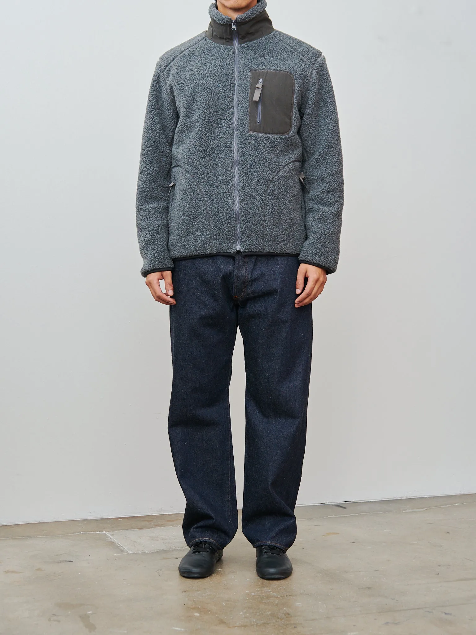 Fleece Blouson - Royal Blue