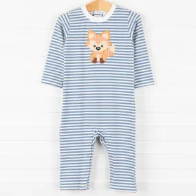 Friendly Fox Applique Romper