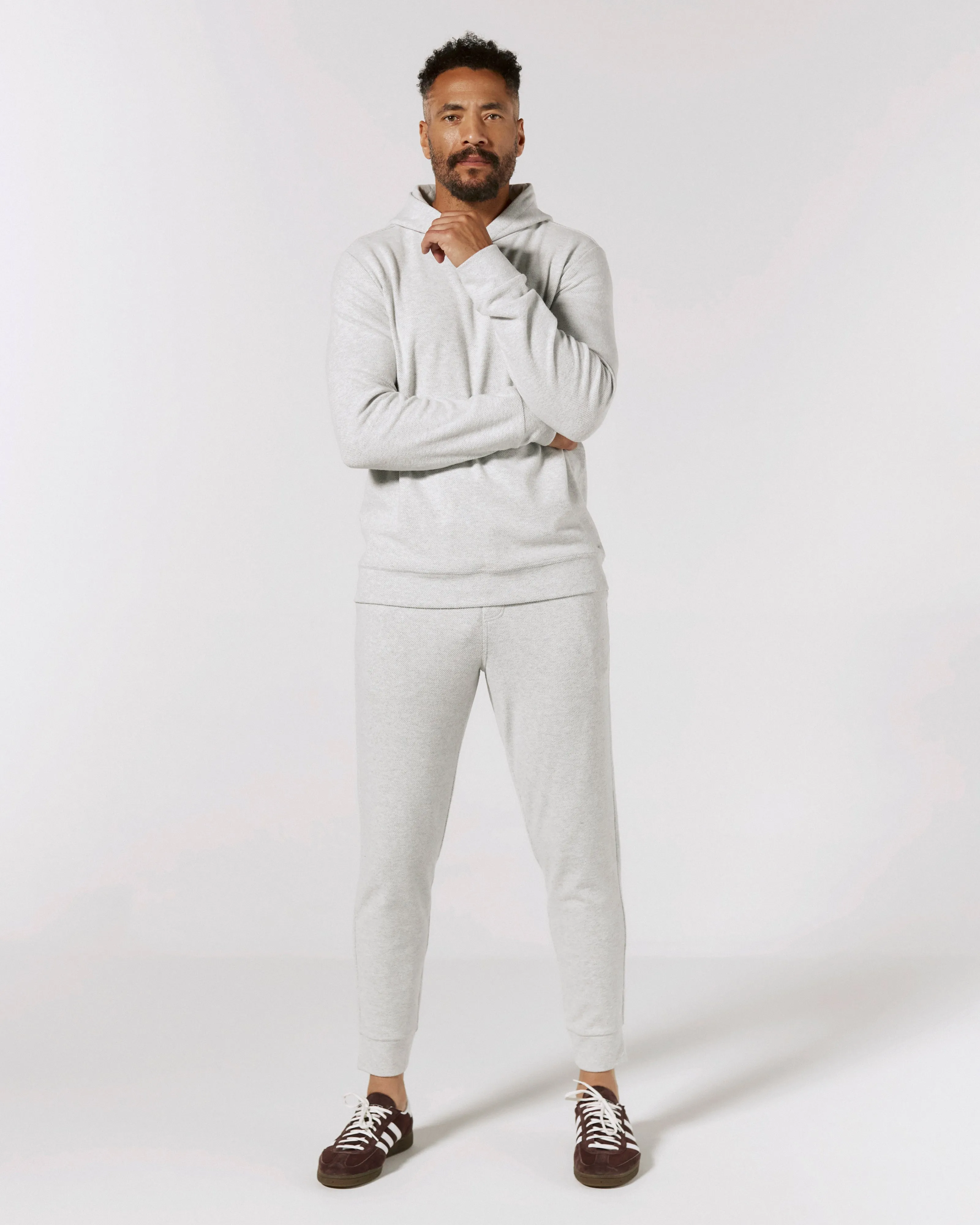 Generation Relaxed Jogger in Ecru