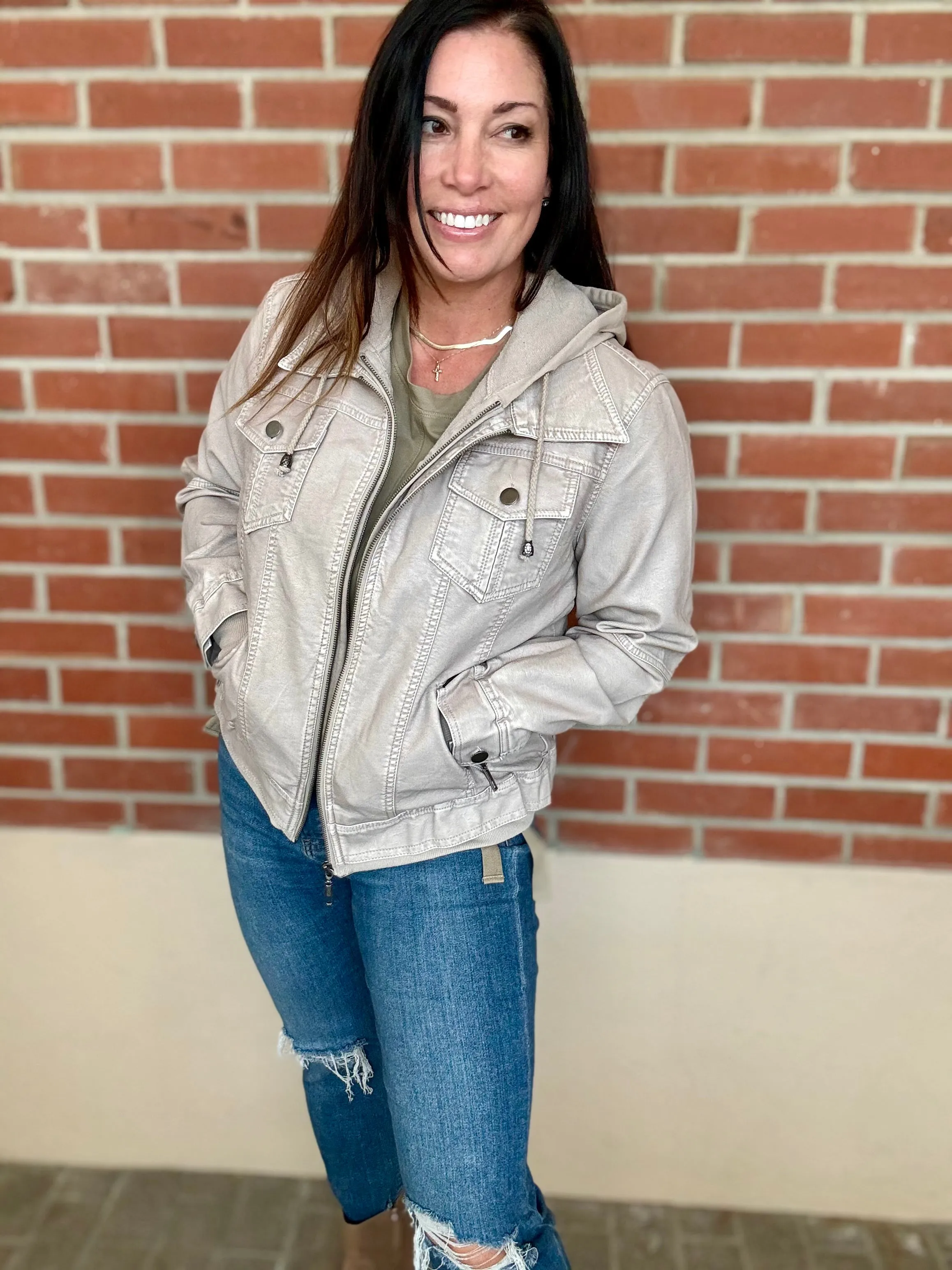 Girl Next Door Hooded Jacket - Restocked!
