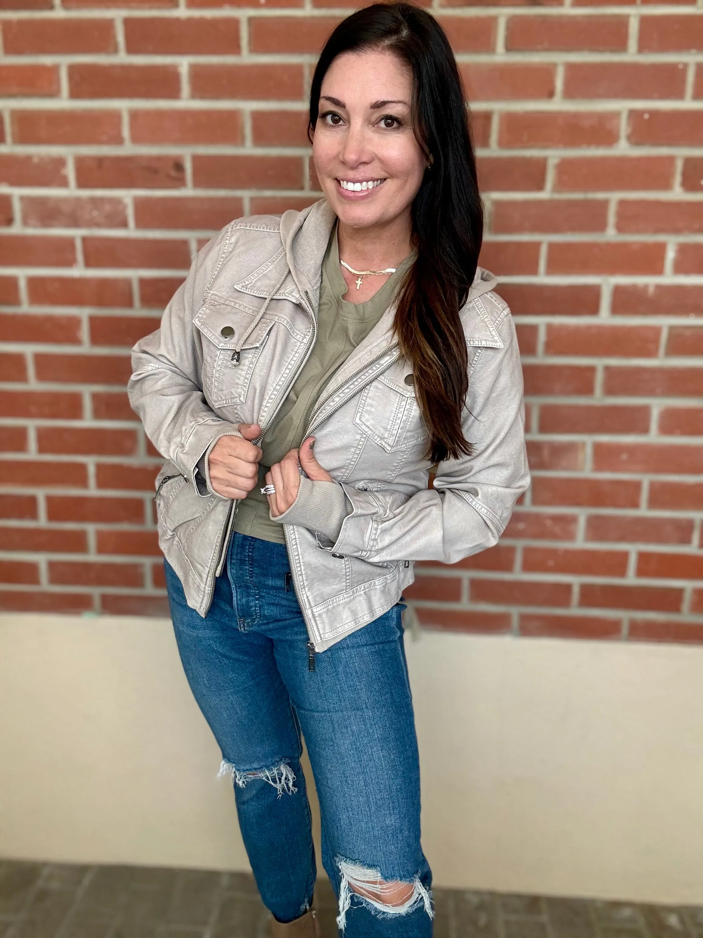 Girl Next Door Hooded Jacket - Restocked!