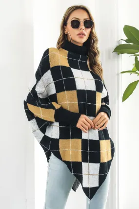 Gotta Vibe Turtleneck Poncho